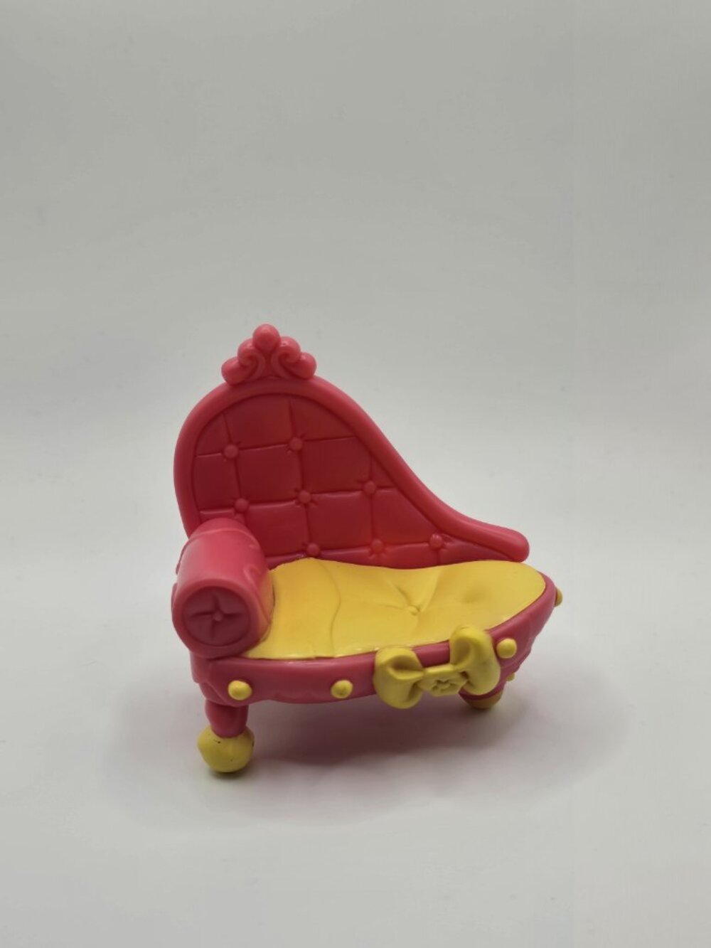 Littlest Pet Shop Pink and Yellow Couch Throne Bed Accessory Replacement